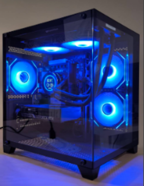  $32300 U5 225F+5060 最新第15代 intel CPU 搭配有溫度顯示水冷電競主機 ，絕美!