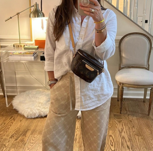 圖片 《在台現貨最低特價  最新》Louis Vuitton LV Mini Bumbag雙背帶肩背包/胸口包