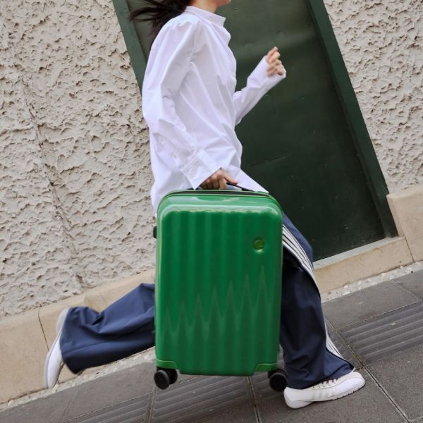 圖片 【ITO】CLASSIC WAVE 第二代旅行登機托運行李箱 春綠