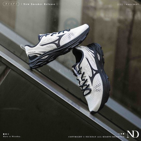 NICEDAY 代購 MIZUNO RC LITE 美津濃 白 白黑 熊貓 黑白 慢跑 機能 D1GH263002