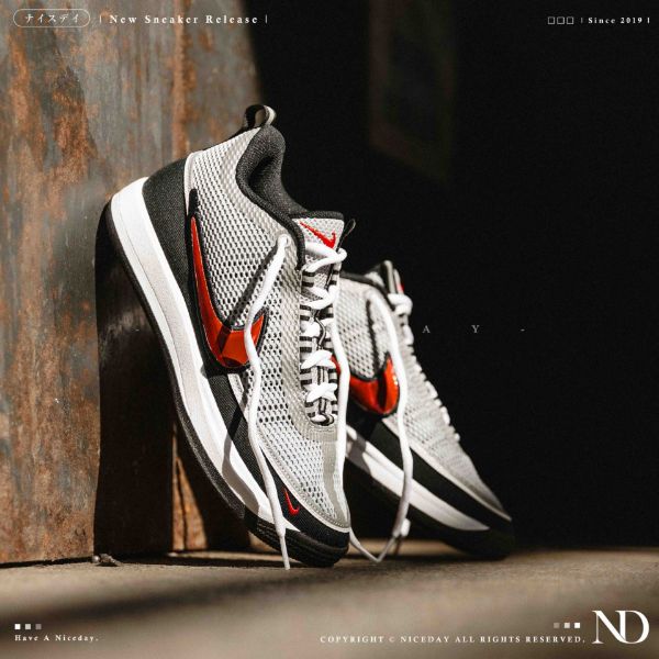 NICEDAY 現貨 Nike Book 2 布克 二代 籃球鞋 銀 銀灰 紅 籃球鞋 實戰 IQ0051-001