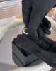 圖片 【CHANEL】菱格紋小LOGO耳環 金色