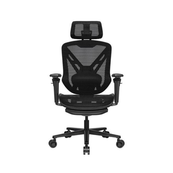 圖片 COUGAR 美洲獅 SPEEDER電競人體工學網椅(自行組裝/有腳踏板/雪尼爾親膚網布)