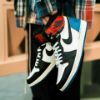 NICEDAY 代購 Union La × Fragment Design × Air Jordan 1 三方聯名 藤原浩 閃電 藍 白 紅 IO7847-002