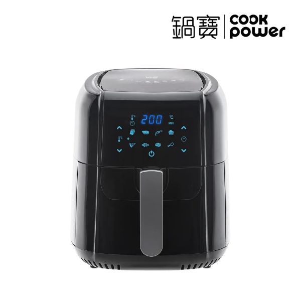 圖片 CookPower 鍋寶6L數位觸控式健康氣炸鍋AF-6072BA