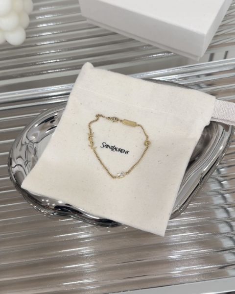 圖片 【YSL】OPYUM 手鍊 金色