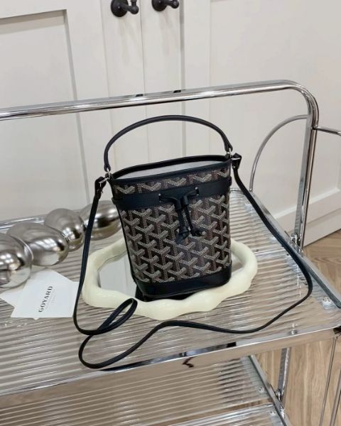 圖片 【GOYARD】PETIT FLIT 迷你水桶包 黑色