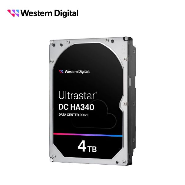 圖片 WD 4TB【Ultrastar DC HA340】256MB/7200轉/5年保 (WUS721204BLE6L4)
