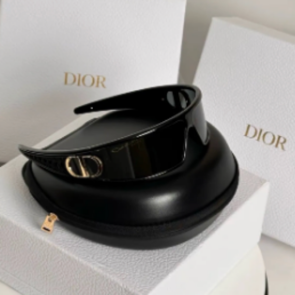 圖片 DIOR VERYDIOR M1U 髮箍 墨鏡 黑金