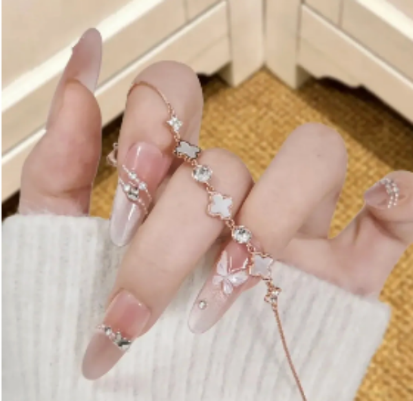 圖片 LIYI99 施華洛世奇水晶 四葉草 手鍊 五色