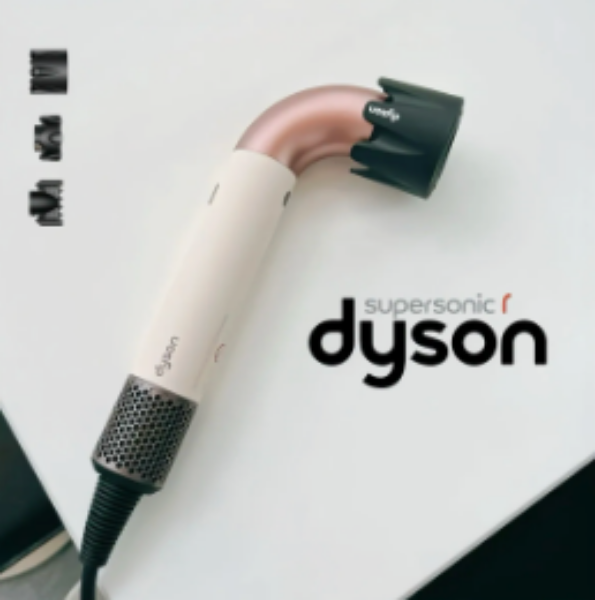 圖片 DYSON SUPERSONIC HD17 日本限定 輕量 水管 吹風機 櫻花粉