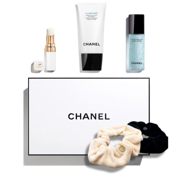 圖片 CHANEL 香奈兒保養 山茶花淨感水透禮盒附髮束 - 精選禮盒/專櫃緞帶包裝