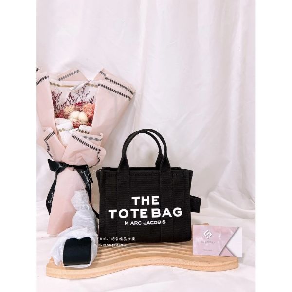 圖片 MJ 專櫃款 帆布托特包 迷你款 手提斜背包