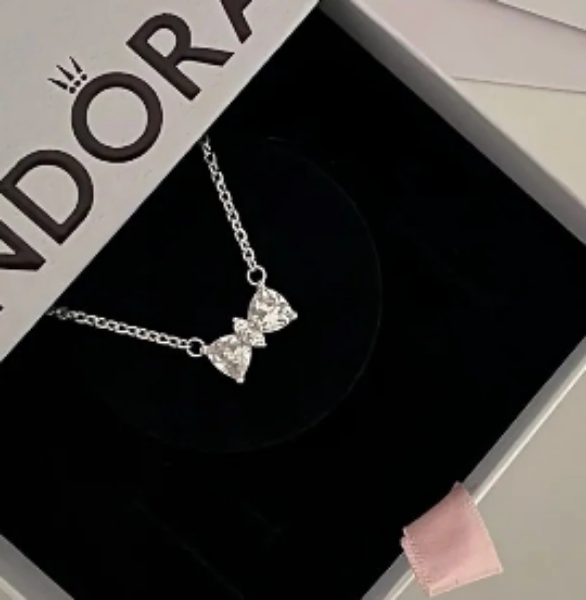 圖片 PANDORA 潘朵拉 蝴蝶結 925銀