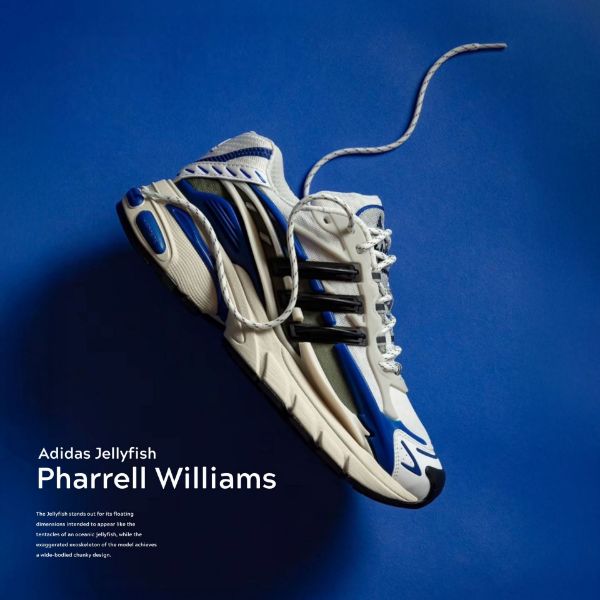 NICEDAY 代購 Pharrell Williams x Adidas Adistar Jellyfish 菲董 水母 聯名 水母鞋 藍 皇家藍 JP9263