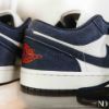 NICEDAY 現貨 Air Jordan 1 Low 海軍藍 黑曜石 深藍 麂皮 IO7448-400