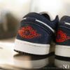 NICEDAY 現貨 Air Jordan 1 Low 海軍藍 黑曜石 深藍 麂皮 IO7448-400