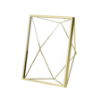 圖片 umbra｜PRISMA 立體菱形相框 居家擺飾圖文展示 8x10 金色款