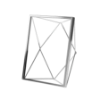 圖片 umbra｜PRISMA 立體菱形相框 居家擺飾圖文展示 8x10 銀色款