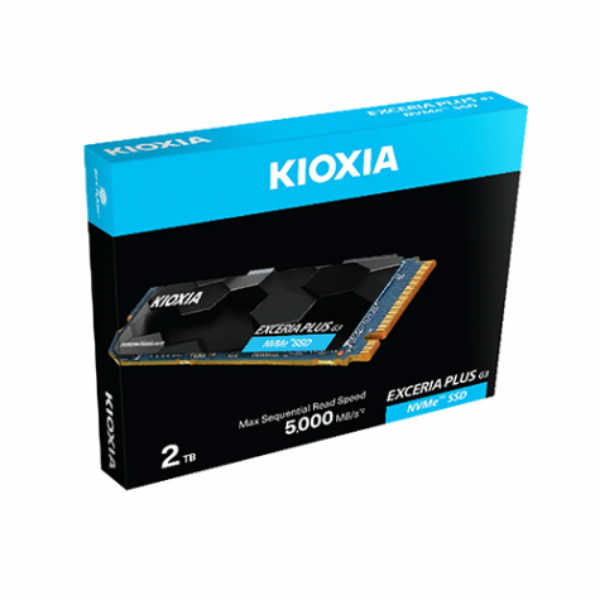 圖片 鎧俠 KIOXIA EXCERIA PLUS G3 2TB PCIe 4.0 讀5000/寫3900/TLC【五年保】