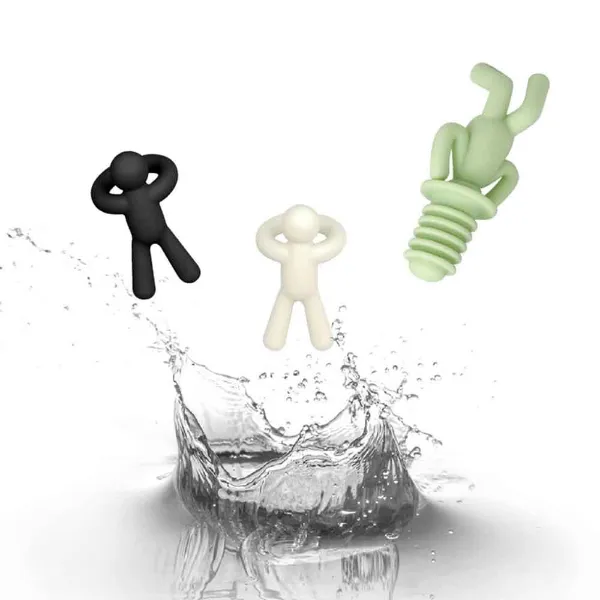 圖片 umbra｜BUDDY 小人酒瓶塞+杯子標記6入/ 酒器派對用具裝飾