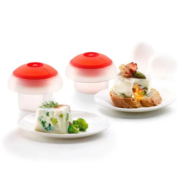 圖片 LEKUE｜圓形微波煮蛋器 造型雞蛋模具廚具用品