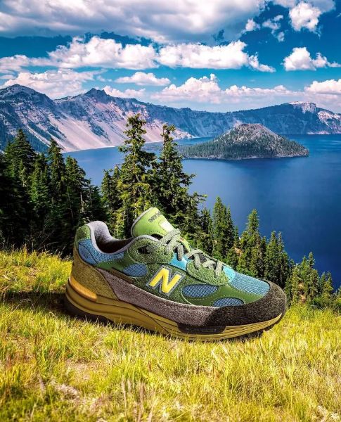 Salehe Bembury x New Balance 992 "Green Sky Blue" 綠藍 U992SB