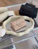 圖片 【CHANEL】荔枝單層零錢卡包 奶茶色