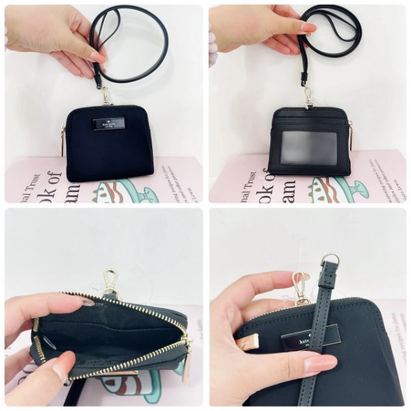 圖片 Kate spade｜KS 尼龍 證件掛繩 零錢包