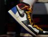 圖片  Fragment x Union x Air Jordan 1 High OG 黑白藍  IO7847-002