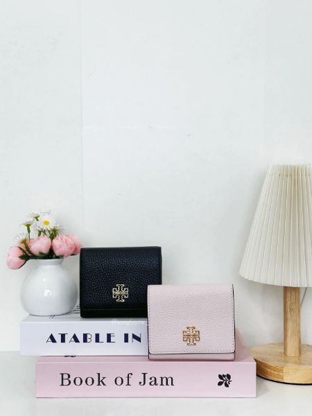 圖片 Tory Burch｜TB 新款 金屬Logo 三折短夾