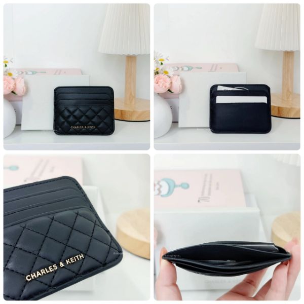 圖片  CHARLES & KEITH｜小CK 小香風 菱格紋卡包