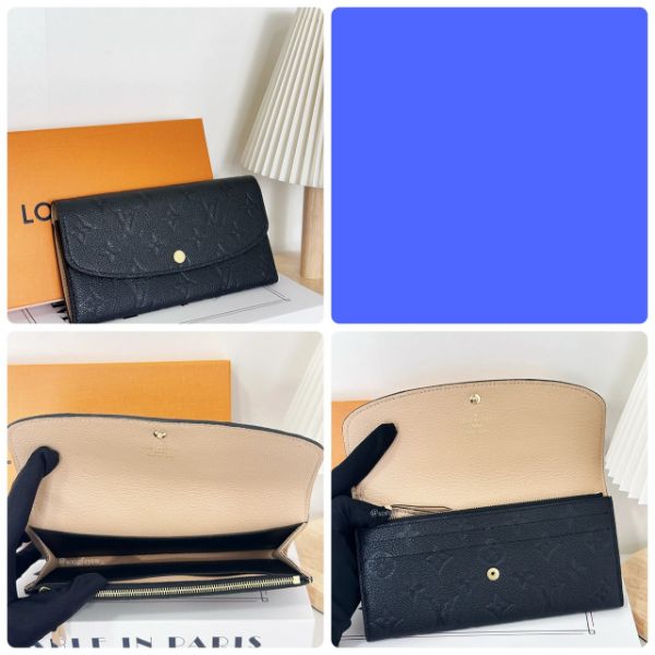 圖片 Louis Vuitton｜LV 壓紋 薄款 信封長夾(M62369)