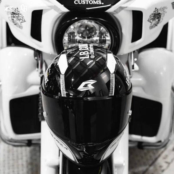 圖片 【台中硬了安全帽】BILMOLA NEX-R X LIBERTY WALK 黑白 LBWK LB聯名 新品 含稅 公司貨