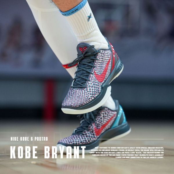 NICEDAY 代購 Nike Kobe 6 Protro 3D 列印 鴛鴦 酒紅 藍 紅 實戰 籃球鞋 科比 IQ3902-002