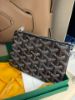 圖片 【現貨】GOYARD Sénat Mini Pouch 一字拉鍊包 黑色
