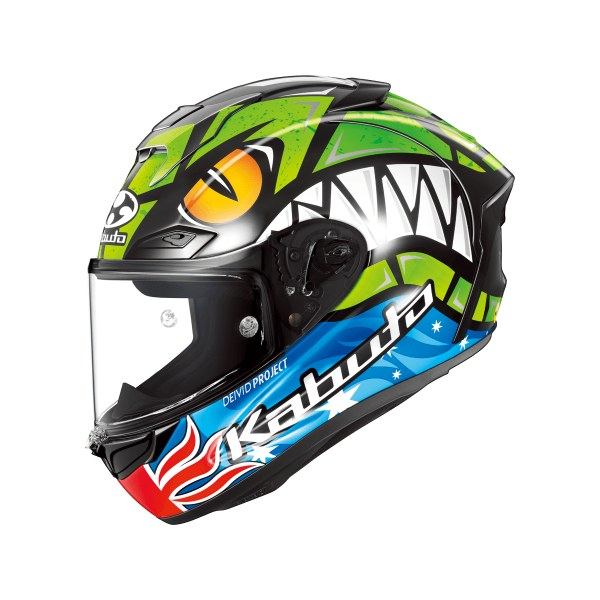 圖片 【台中硬了安全帽】 活動特價品 OGK KABUTO F17  REMY 鱷魚 選手彩繪款 公司貨 含稅