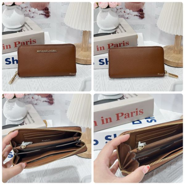 圖片 Michael Kors｜MK ㄇ型拉鍊 中長夾