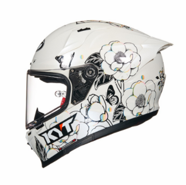 圖片 【台中硬了安全帽】 KYT STRIKER  山茶花 彩繪 齒排扣版 新品 公司貨 含稅