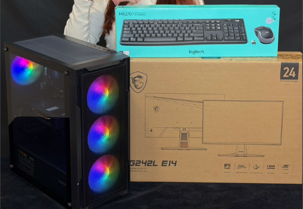 電競入門套組~~給想玩3A大作但預算有限的你，主機+ 螢幕 + 鍵鼠只要$26800 