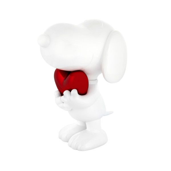 圖片 愛心史努比雕塑 SNOOPY HEART Leblon Delienne-27cm〈有點厲害-零卡分期〉Z-283-0024