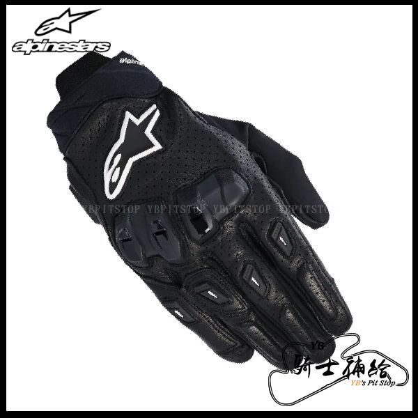 圖片 ALPINESTARS A星 SP X 7 黑白 短手套 碳纖維 防摔 皮革 防摔手套 SPX7