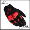 圖片 ALPINESTARS A星 SP X 7 黑螢光紅 短手套 碳纖維 防摔 皮革 防摔手套 SPX7