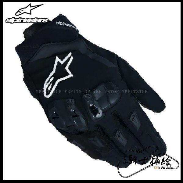 圖片 ALPINESTARS A星 SP X 3 ASIA 黑白 亞洲版 短手套 防摔 防摔手套 SPX3