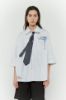 SSSTUFFF SS26 Detachable Sleeves Tie Shirt  SSS-SS26-TIESH01