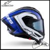 圖片 ALPINESTARS S-R10 藍白 1647 亞洲版 SR10 A星 安全帽