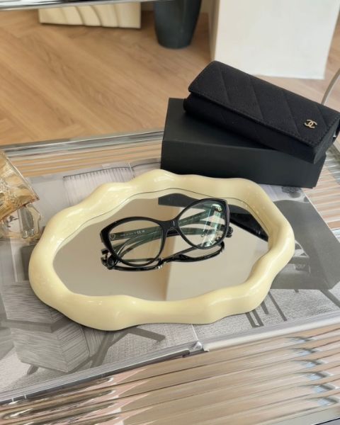 圖片 【CHANEL】CH3464愛心小貓眼平光眼鏡