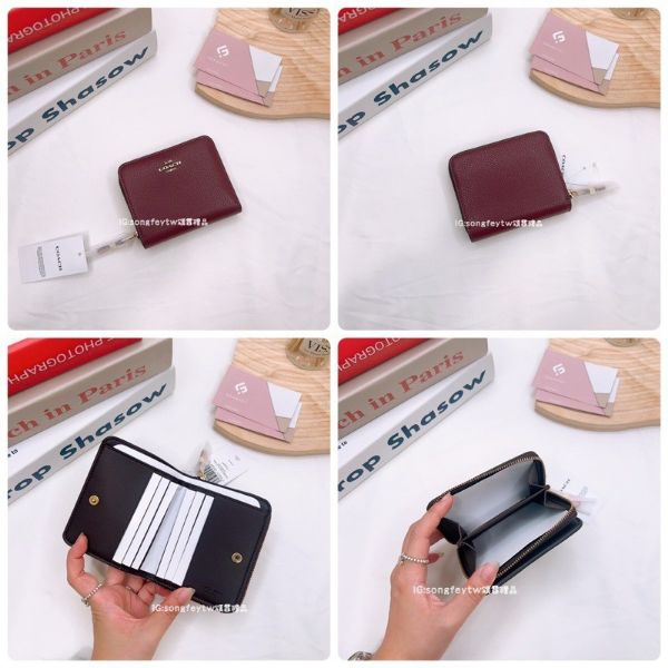 圖片 Coach 專櫃款 兩折短夾