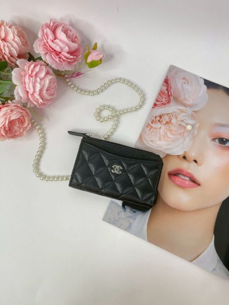 圖片 【全新品】CHANEL 經典L型拉鍊卡片夾