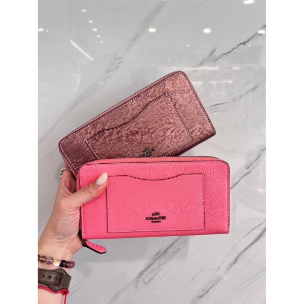 圖片 COACH 防刮拉鍊長夾 ㄇ型拉鍊長夾